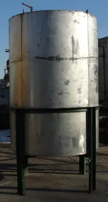 SPC9219  Tank 600 gallon vertical tank, Stainless Steel, flat