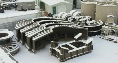 Mill, SAG, 32' x 12', Hardinge-Koppers, 6800 HP Dual Drive #D744636