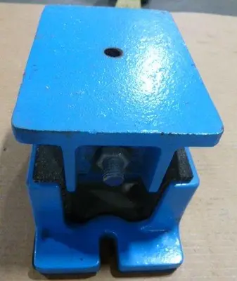 SPRING ISOLATION MOUNT: (6) Available, Color: Blue w/ purple springs