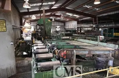 USED MCDONOUGH 54" RESAW WITH RUN AROUND SYSTEM