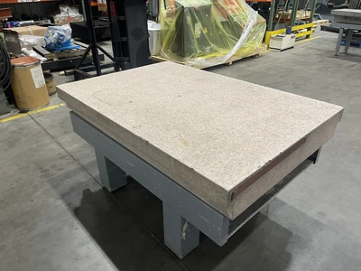 4′ x 6′ 8″ Thick Pink Granite Surface Plate