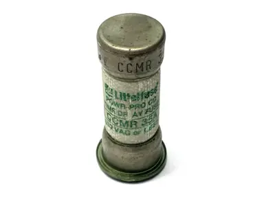 USED LITTELFUSE POWR-PRO TIME-DELAY FUSE CLASS CC 600VAC 35A
