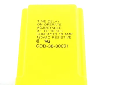 NEW POTTER & BRUMFIELD CDB-38-30001 TIME RELAY DELAY CDB3830001