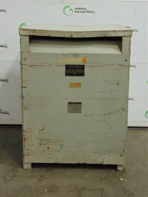 63 KVA Dry Type Isolation Transformer Primary 460 Volt Delta Secondary 460Y/266 Westinghouse 8E748 TESTED