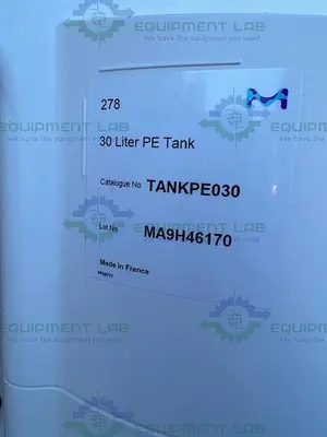USED MILLIPORE ELIX ADVANTAGE 15  WATER PURIFYING SYSTEM W/ E-POD, 30L PE TANK