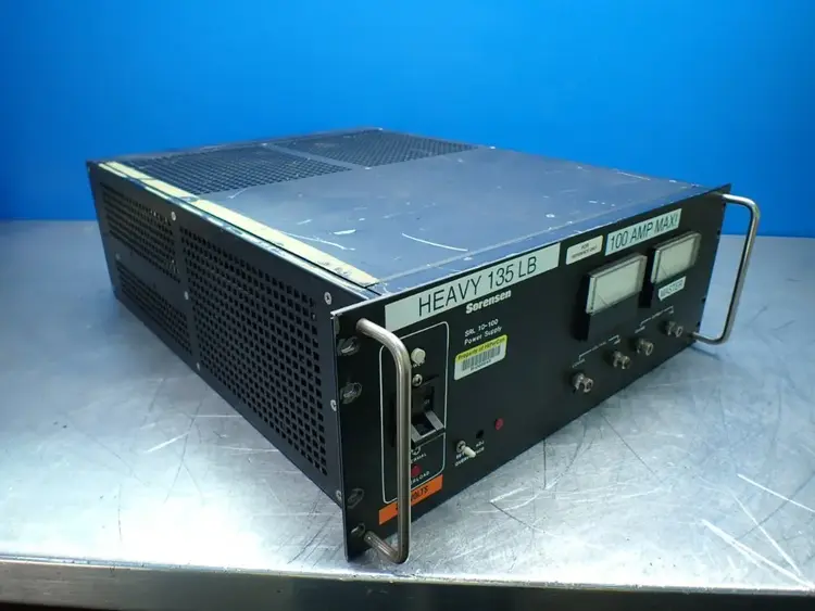 Used SORENSEN SRL10100 DC Power Supplies Ohio US | HGR 24 #941856