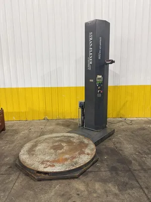 4,000 LBS X 50" X 50" X 98" H STRAN-FLEXER SCALE PACKAGE PALLET SHRINK WRAPPER: YOBRO #24286