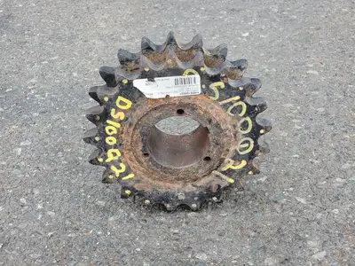 Roller Chain Sprocket No. HDS100Q21, Double Single
