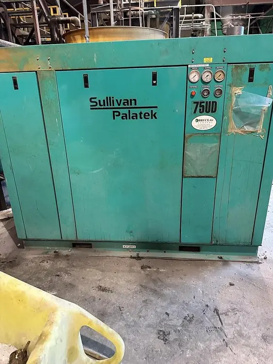 Used SULLIVAN PALATEK 75UD Rotary Screw & Sliding Vane Air Compressors Ohio US | Surplus Asset Holdings #1209830