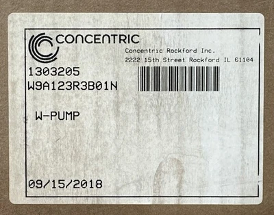NEW Concentric Rockford Inc 1303205