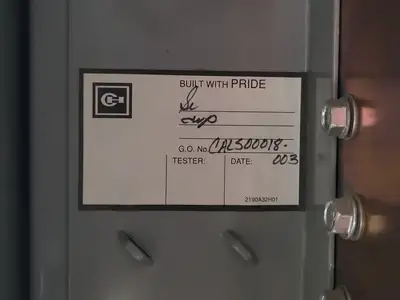 Low Voltage PDC / Switchgear Section, (2) 4000A, (5) 1200A, (1) 800A Magnum DS Breakers, 600V 3PH