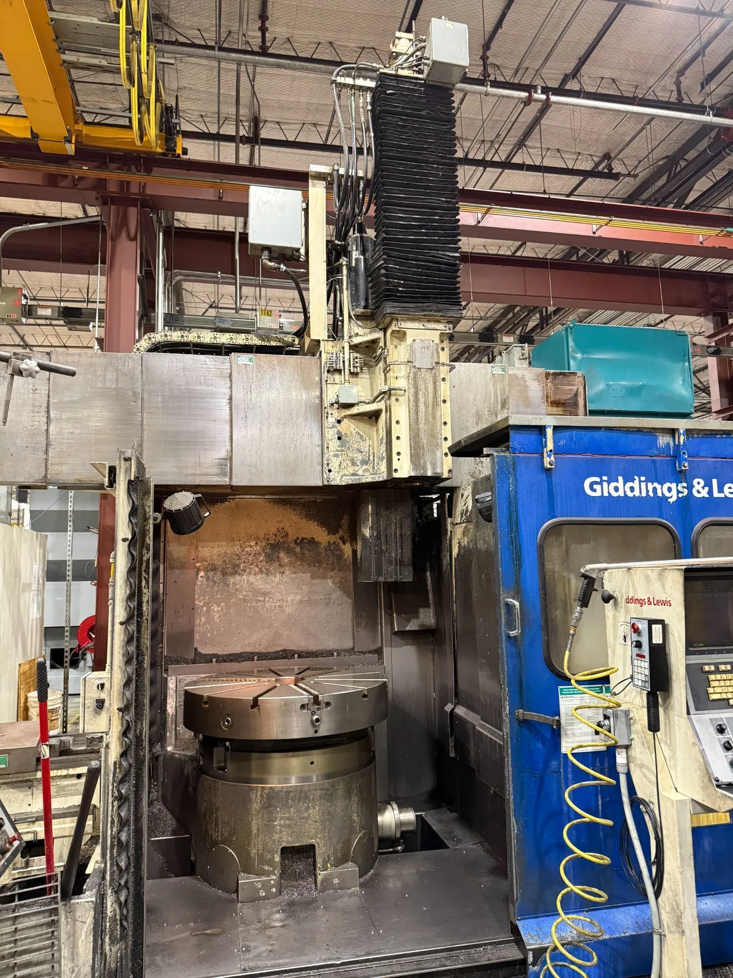 Used 2000 GIDDINGS & LEWIS 36 VTC Vertical Boring Mills (incld VTL) Texas US | Harris Machine Tools, Inc. #1443855