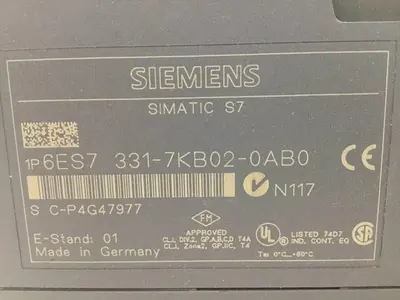 USED SIEMENS 6ES7 331-7KB02-0AB0