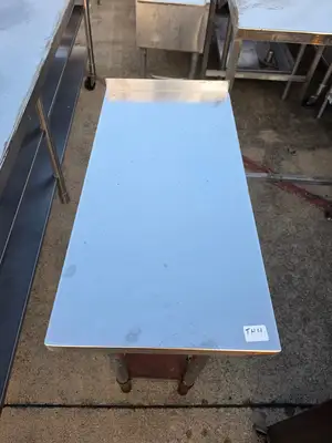 Used Falcon Restaurant Supply Used 15" x 30" Stainless Steel Table - TH4 - SS407 Food Prep Tables Illinois US | Falcon Restaurant Supply #1373546