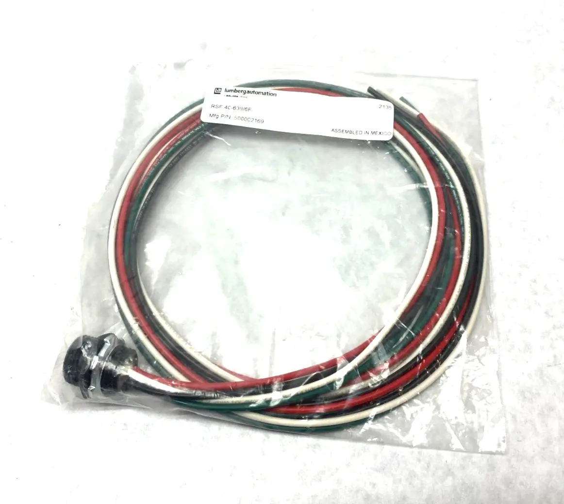 RSF 40-639/6F,500002169 | Lumberg RSF 40-639/6F Mini Power Receptacle Connector 500002169 - Used