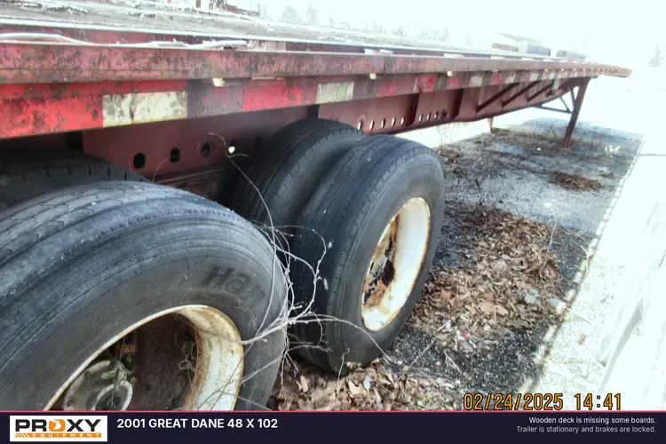Used 2001 GREAT DANE 48 X 102 Flatbed Trailers Pennsylvania US | Proxy Equipment #1378100
