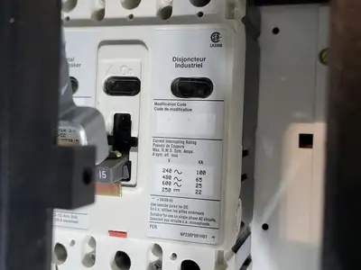 125/15A, 3P, 600V, Disconnect Switch HFD3125 Bucket for Freedom 2100 MCC Frame
