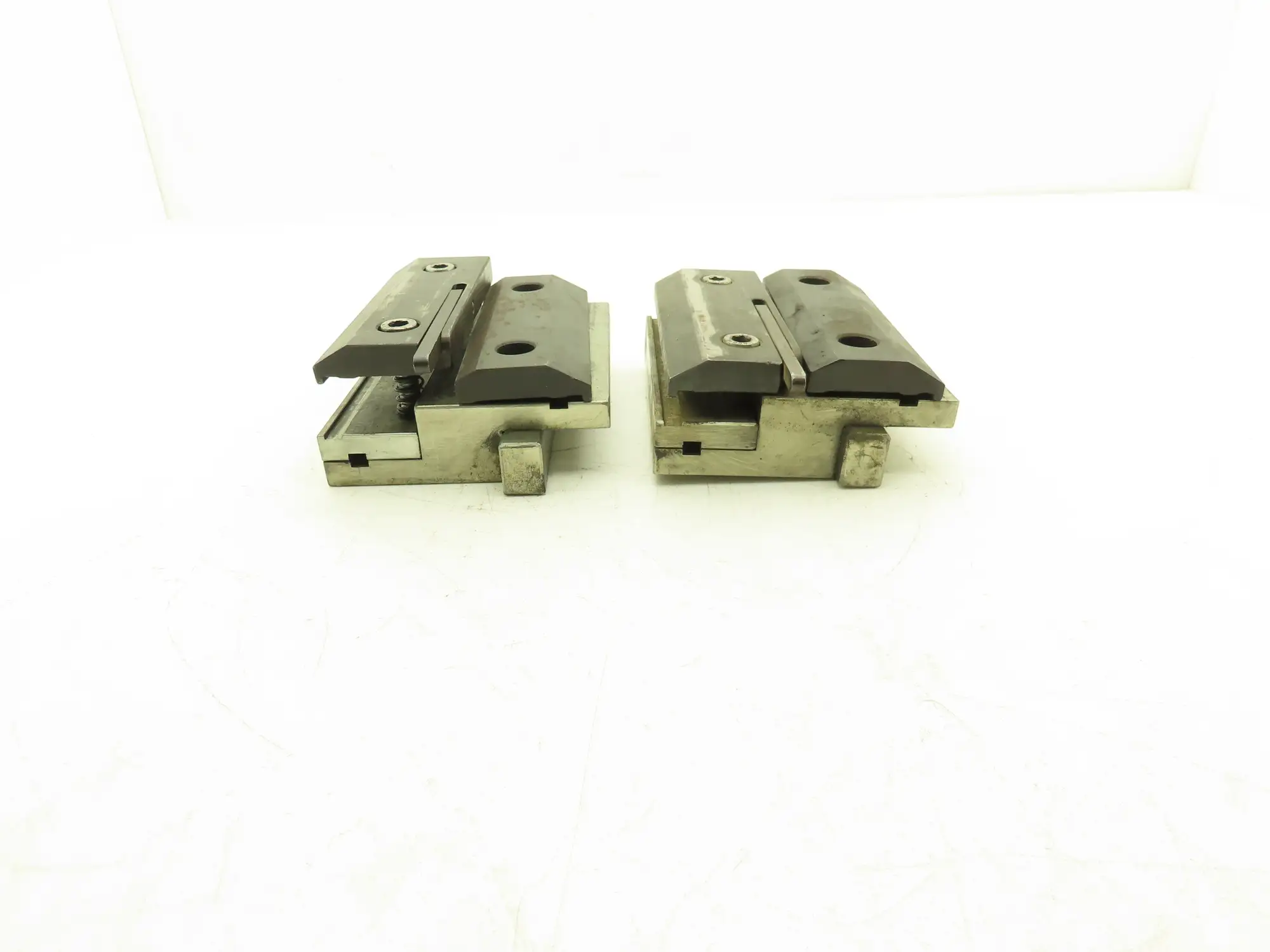 Brake Press Tool Holder Clamp With Two Holders 1/2" Tang Lot of 2