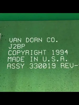 USED VAN DORN PC330-019 330-019
