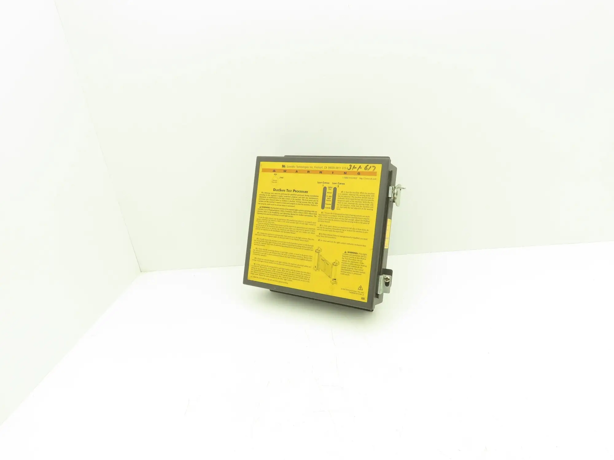 Sti 43207-0010 Light Curtain Power Supply w/Encl Duosafe AC1 115/230VAC