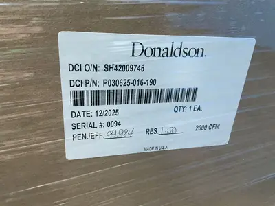 Used 2026 DONALDSON TORIT 9 Dust Collectors Ohio US | HGR 24 #1482286