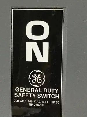USED GENERAL ELECTRIC TG4324