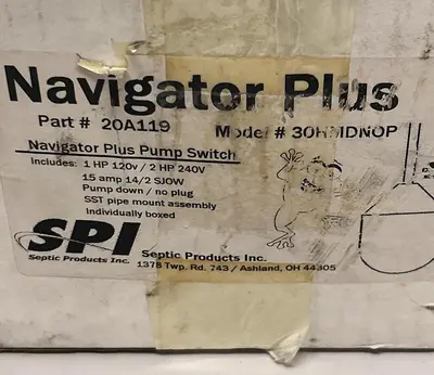 New | in-Stock NAVIGATOR PLUS 20A119 Switch Parts Ohio US | Surplus Asset Holdings #1246243