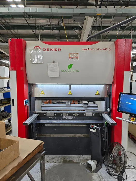 Used 2021 DENER DDM 40-15 SERVO ELECTRIC PRESS BRAKE Press Brakes Illinois US | Forge Manufacturing Solutions #803781