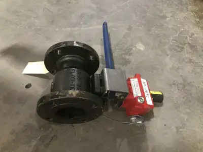 Flow-Tek RF15 3″ WCB Electric / Manual Ball Valve Class 150 125/250VAC