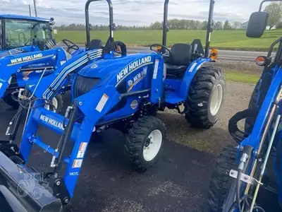 New | in-Stock 2025 NEW HOLLAND WORKMASTER 40 Sub-Compact & Compact Tractors Maine US | Beauregard Equipment #1511330