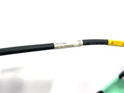USED KEYENCE REV. B COMMUNICATION CABLE, CUSTOM ENDED