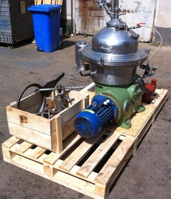 Westfalia SA 20-06-076 clarifier centrifuge, 316 SS.