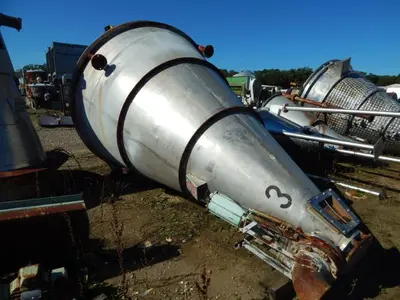 JH DAY 150 Cubic Foot Mixer Powder Nauta | Perry Equipment (6)