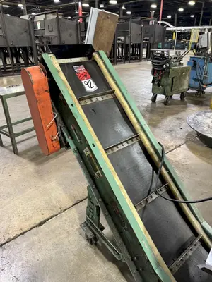 10" WIDE ROACH INCLINE BELT CONVEYOR