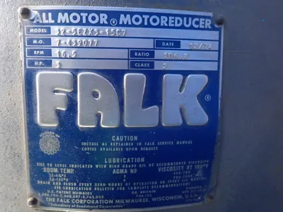 Used 1974 FALK 325EZX315C7 Motors (misc) Ohio US | HGR 24 #1091542