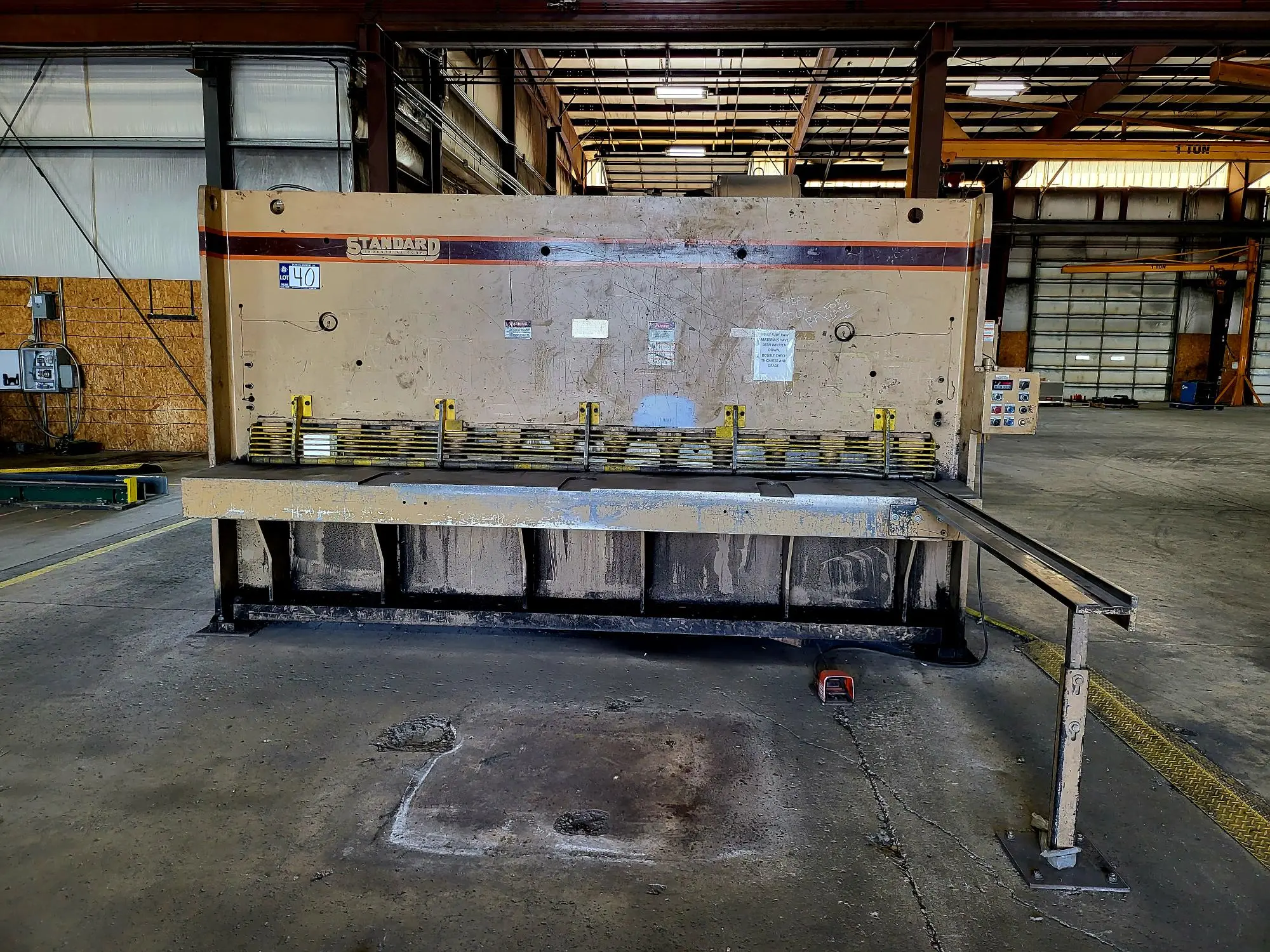 Standard Shear Model AS500-12 12’ X ½”
