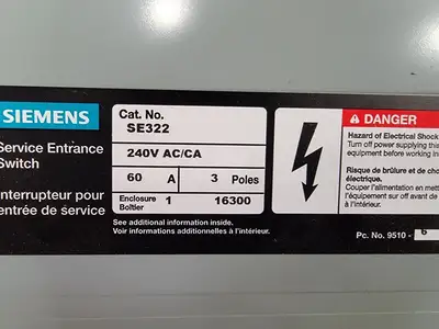 USED SIEMENS SE322