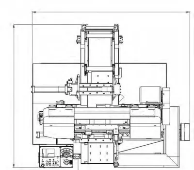 COSEN C-325NC Horizontal Band Saws | Hillary Machinery LLC (3)