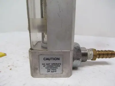 Gilmont GF-4540-1250 Accucal flow meter gallons per hour w/3/8" hose barb
