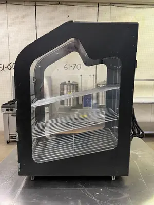 Used Wisco Used Wisco 791 Countertop Heated Display Merchandiser 3 Shelves 120V 670W Countertop Display Warmers Illinois US | Falcon Restaurant Supply #1375653