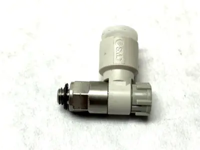 AS1201F-M5-07A | SMC  Speed Control Fitting LOT OF 3 - Used