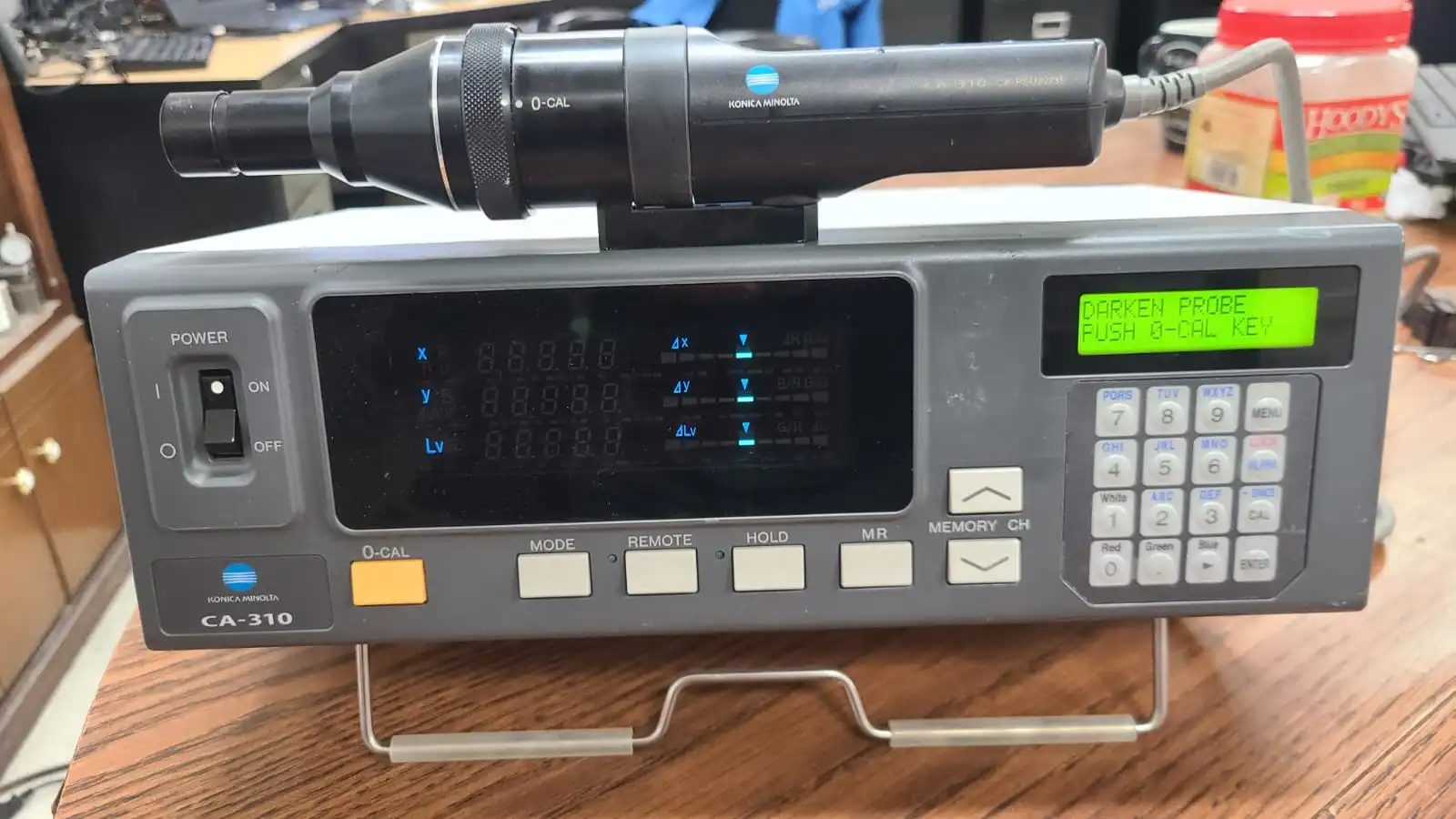 USED MINOLTA CA-310 DISPLAY COLOR ANALYZER