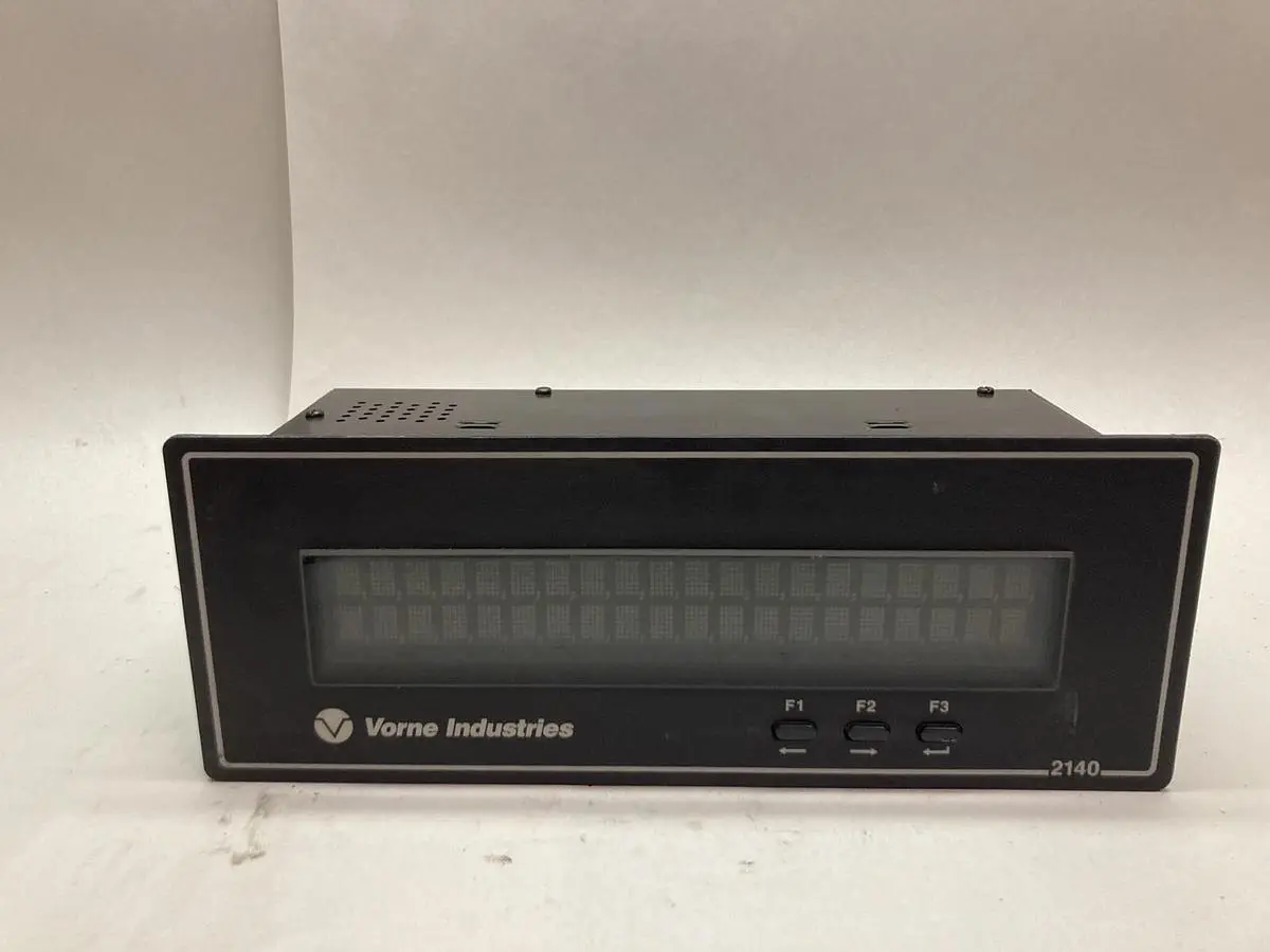 New | in-Stock VORNE 2140-PC-24 Automation Control (HMI) | Surplus Asset Holdings #1227291