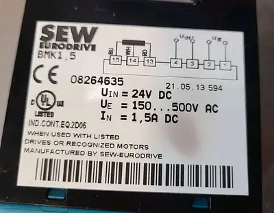 Used SEW _UNKNOWN_ Rectifiers South Carolina US | Palmetto Automation #1539722