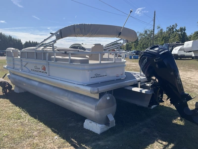 Used 2016 SUNTRACKER PARTY BARGE 22 DLX Boats (Misc) Michigan US | Miedema Asset Management Group #1474490
