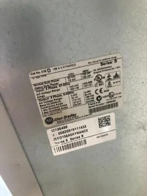 ELECTRICAL ENCLOSURE WITH 20BD156A0AYNANC0 Allen Bradley 125HP Powerflex 700