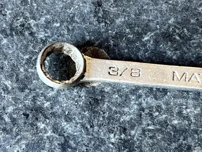 MATCO Tools USA WCH122, 3/8" COMBINATION WRENCH, 4.7" Long, 12Pt.