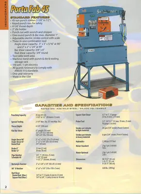 NEW SCOTCHMAN PORTA FAB 45