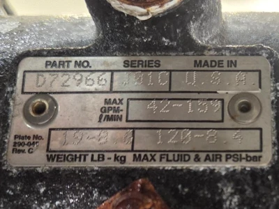 Used _UNKNOWN_ _UNKNOWN_ Diaphragm Pumps West Virginia US | Cooper Industries #1409264