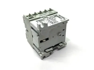 Used Allen Bradley Ser. A Auxiliary Contact 24VDC DAMAGED DIN RAIL LATCH Contact Blocks Michigan US | Maverick Industrial Sales #1456795